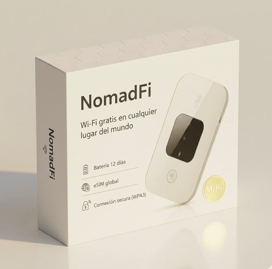 Wi-fi Gratuito NomadFi ZTE Portable 6 Con 4G y 5G